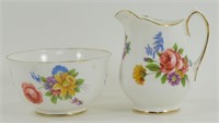 * Melba Bone China Cream & Sugar Set