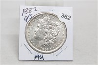 1882O/S Morgan Dollar
