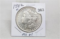 1882O MS61 Morgan Dollar
