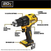 DEWALT 20V MAX 2-Tool Brushless Combo Kit