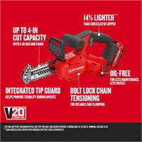 CRAFTSMAN V20 20V 6-in Chainsaw (w/ Charger)