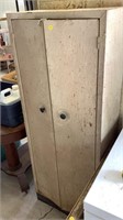 Metal cabinet approx 62”x24”