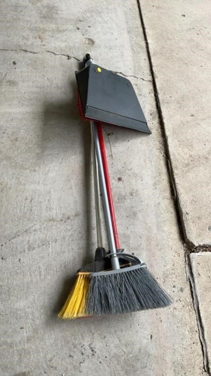 Brooms and dustpans