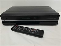 Vintage Toshiba vcr and DVD player with remote
