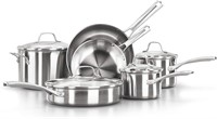 Calphalon 10-Piece Pots and Pans Set, Stainless S