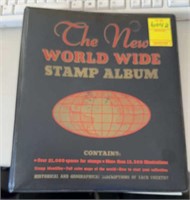 125+ Pages The World Wide Stamp Album with 1900s