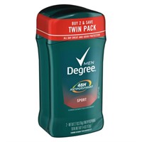 Degree Men's Deodorant 2pk, Delivers 24hr Dry