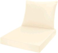 Topotdor Outdoor Deep Seat Patio Cushions,24"x24"