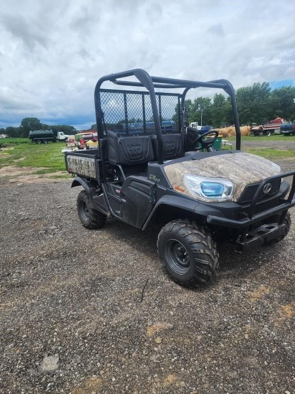 2023 Kubota 1150 dsl rtv 24 hrs power dump bed