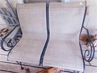 2 Seat Metal Glider-good shape