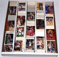 Large Box of 5,000 Assorted Basketball Cards
