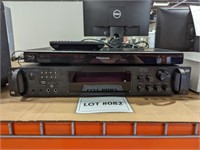 Amplifier and Blue-Ray Disc Player with remote