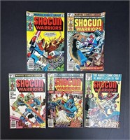 5 Shogun Warriors Comic Books