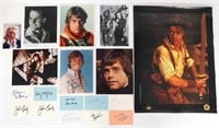 AMERICAN ACTOR AUTOGRAPHS - DEMPSEY, HAMILL, & FRA