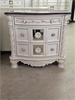 Ashley Furniture Cassimore Marble Top Night Stand