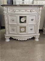 Ashley Furniture Cassimore Marble Top Night Stand