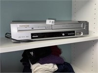 VHS AND DVD PLAYER