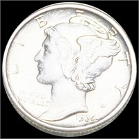 1934-D Mercury Silver Dime UNCIRCULATED