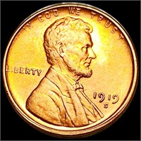 1919-S Lincoln Wheat Penny UNCIRCULATED