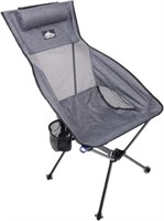 New Cascade Ultralight Highback Camp Chair with Ca