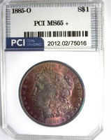 1885-O Morgan PCI MS65+ Excellent Color