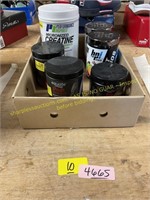 6ct.assorted workout powders