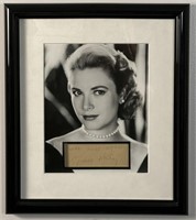 Grace Kelly Autograph Signature-History Makers Inc