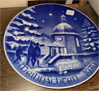 1970 Waldsassen Bavaria Christmas Plate