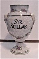 SYR. SCILLAE Apothecary Jar