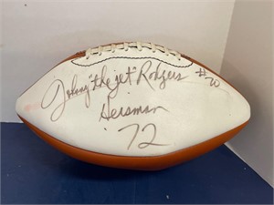 Johnny “the jet” Rodgers Heisman ‘72 Autographed