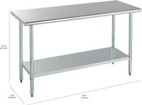 ROCKPOINT Stainless Steel Table for Prep