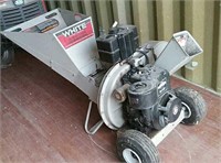 White 8 hp gas wood chipper