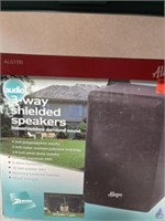 Allegro 3 way shielded speakers indoor/outdoor
