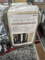 ALLEN + ROTH ROKM DARKENING CURTAINS  RETAIL $30