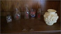 Antique Milk Jars & Glass Collectibles