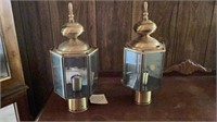 New, Never Used Solid Brass Lanterns