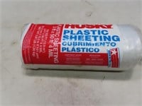 New 3'x50' Roll Clear 4mil Plastic Sheating