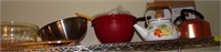 Bowls-2 Lg Plastic, 1Stainless Steel, 1 Glass Bowl