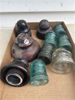 Antique Insulator Grouping