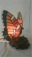 Tiffany style decorative butterfly lamp works