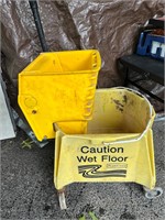 Commercial mop bucket