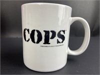 Vintage 1996 COPS Tv Show Mug