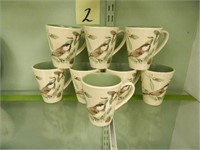Pfaltzgraff Winterwood Canvas - (8) Coffee Mugs