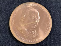 Winston Churchill Fulton Missouri Medal