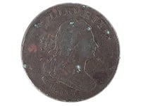 1805 Half Cent, Large 5, with Stems