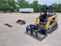 ASV RC-30 Diesel Skid Steer W/ Attachments