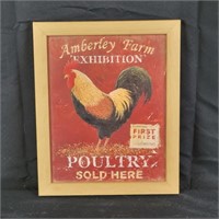 Framed Amberley Farms Exhibition Print 9" x 11"