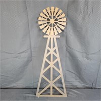 Metal Windmill Wall Decor 9¾" x 27"