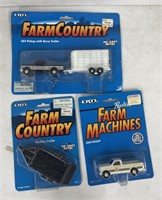 (M) Ertl Farm Machines And Farm Country Die-Cast