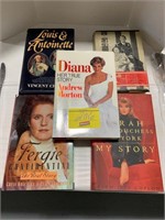 GROUP OF BRITISH MONARCHY BOOKS